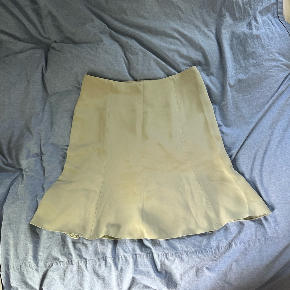 Armani Collezioni silk blend skirt